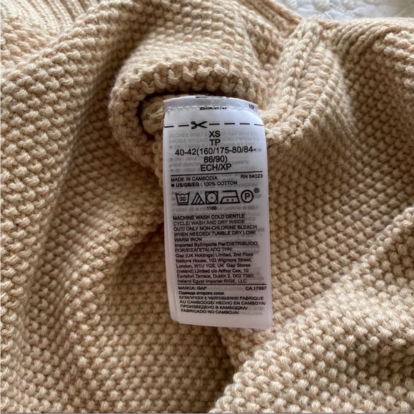 Camel GAP XS sweater - Picture 4 of 5